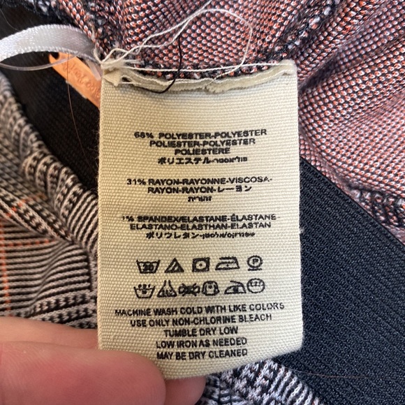 SOLD Free People Plaid High Waist Trousers - Picture 4 of 5